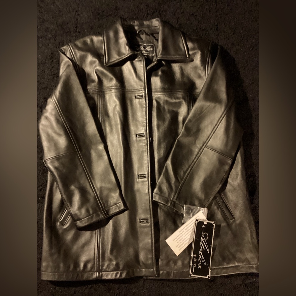 New leather coat